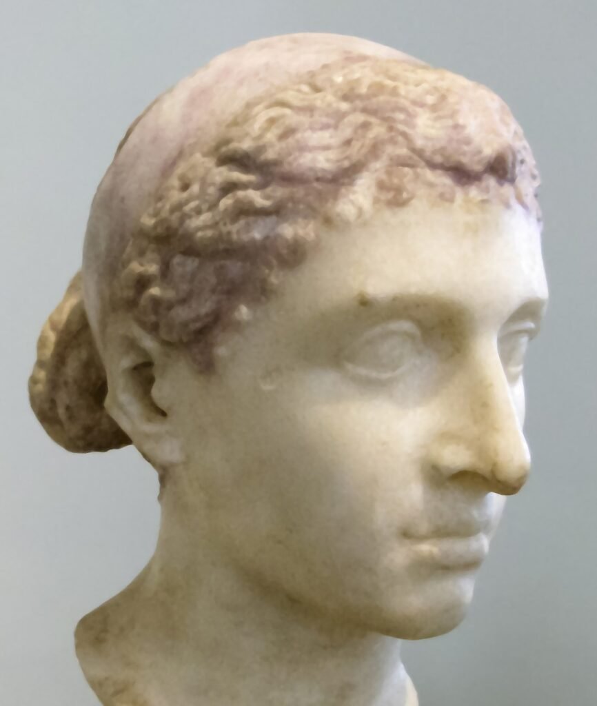 Marble bust of Cleopatra VII