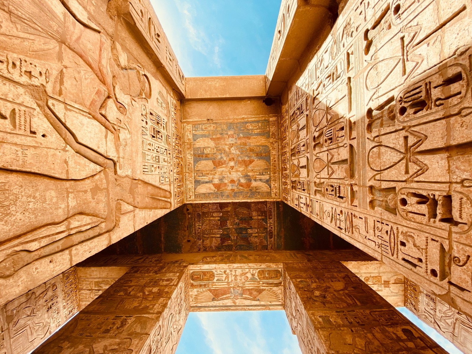 Temple of Edfu, the monumental Ptolemaic sanctuary dedicated to Horus